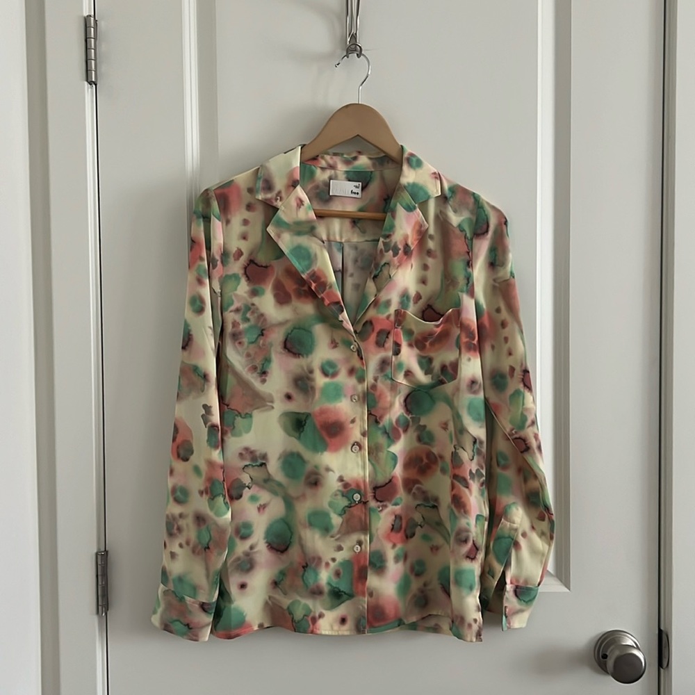 Aritzia Wilfred Free Briona Blouse - Sun Valley (S)